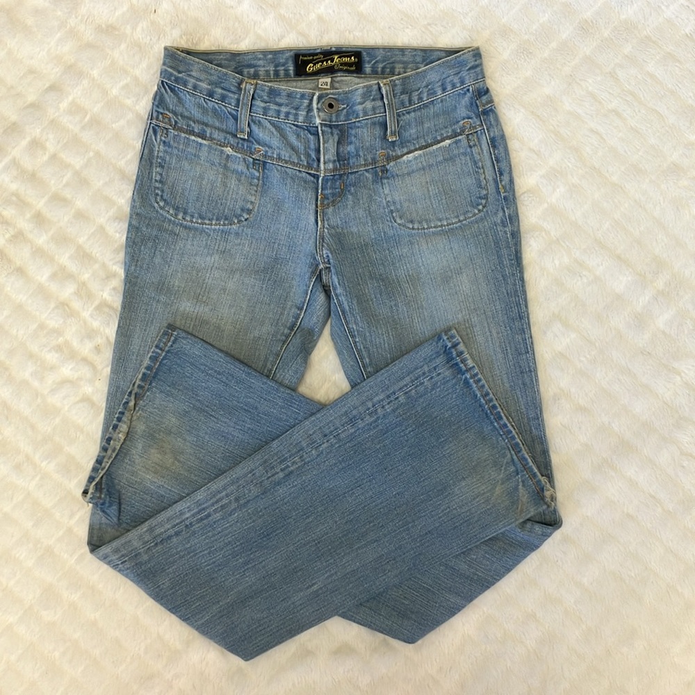 Vintage Y2K Guess Jeans Hip Hugger Size 23 24